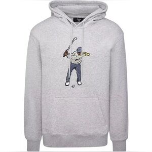 NWT- Swingman Logo Hoodie- Eastside Golf Gray Sz Small